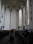 A templom belső tere