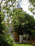 A templomkert bejárata A templomkert bejárata
