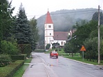 Árpád kori templom a faluban