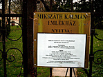 Mikszáth múzeum