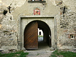A kastély bejárata A kastély bejárata