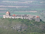 A vár látképe a Fehér kövektől
