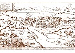 A vár 1552-ben rézkarc
