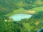 A Garancsi-tó felülről