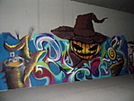 Halloweeni graffiti