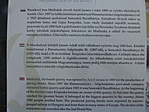 A tanösvény egyik információs táblája A tanösvény egyik információs táblája