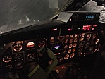 HA-LAF Let L-410 pilótafülke éjjel HA-LAF Let L-410 pilótafülke éjjel