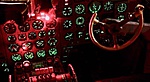 HA-MOA Il-18 pilótafülke éjjel HA-MOA Il-18 pilótafülke éjjel