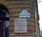 219. Radnóti Miklós gyermekkori otthona, Budapest, VIII., Diószeghy u. 1.