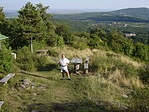 Végcél előtt, panoráma hátul