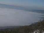 Pécs ködbe rejtőzött