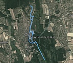 10,7 km gyalogosan