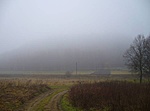 A Nógrádi vár ködben