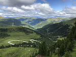 2019 07 14 Schiestl Nock 2206 m Panoráma a Nockalmstrassere GCBKK4-2