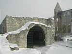 A kőtár bejárata A kőtár bejárata