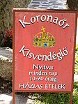 Vendéglő információ Vendéglő információ