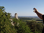 A Csőkakői várnál A Csőkakői várnál