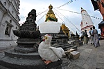 Swayambhunath stupa, Kathmandu, Nepál