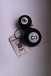 8-Ball Dog Tag