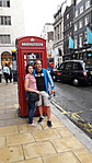 English phone booth