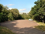 A szobor feletti parkoló
