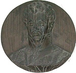 Az óbester domborműve