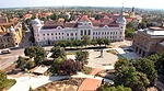 ...Főtér a Nagytemplom tornyából napjainkban