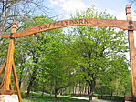 A Kastélypark főbejárata