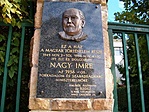 Nagy Imre emléktábla