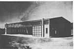 A hangár 1930-ban.