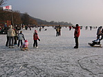 A strand télen