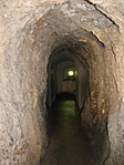 Az ágyúhoz vezető kis alagút