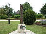 Kossuth faragott szobor