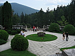 A kastély parkja