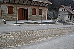 Épülő panzió a borospincék között