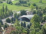 A fürdő az első pontról