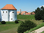 Várudvar a sánccal