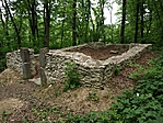 180. állomás: Nagyvázsony, egykori Tálod falu Szt. Ilona templomrom