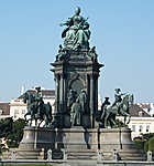 Hofburg (Mária-Terézia emlékmű)