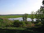 Kis tó a parkoló közelében