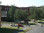A parkolóház tetejéről
