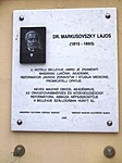 Emléktábla Opatijában - by: Feiszt György