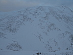 Kusztura csúcs 2457m (Télen)