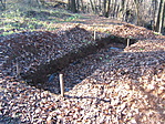 Régészeti kutatóárok 2014.12.27