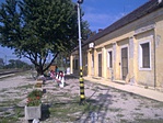 Az állomás épülete felújítás előtt
