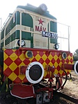A mozdony eleje