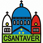 Csantavér jelképe a templom