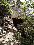 A barlang bejárata