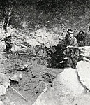 Kormos Tivadar fényképe az ásatások kezdetén (forrás: wikpédia)