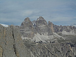 Tre Cime a távolban